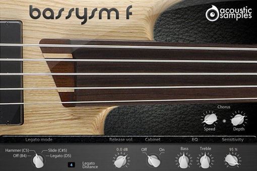 Picture of Acousticsamples Bassysm-F Fretless Bass Instrument  Download