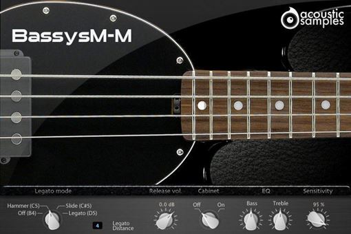 Picture of Acousticsamples Bassysm-M Musicman Stingray bass Instrument  Download