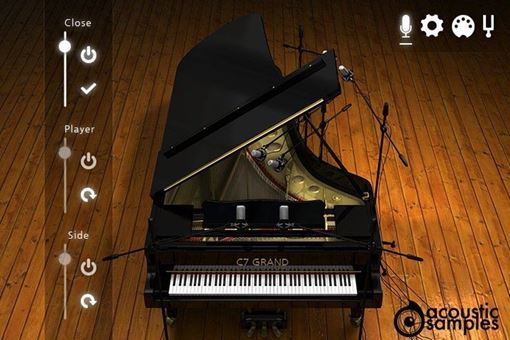 Picture of Acousticsamples C7Grand Virtual Yamaha C7 Grand Piano Instrument  Download