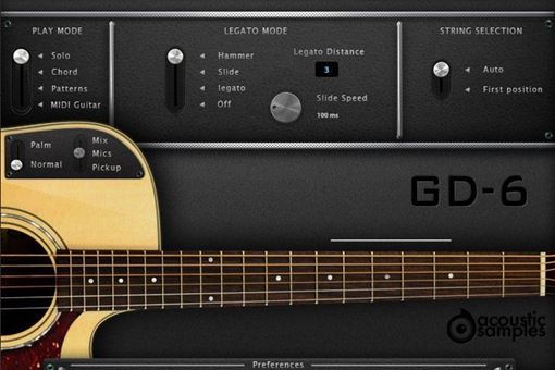 Picture of Acousticsamples GD-6 Acoustic Guitar Instrument  Download