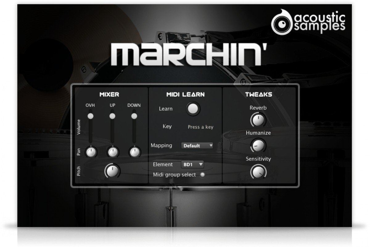 Acousticsamples Marchin Marching Band Drum Instrument Download