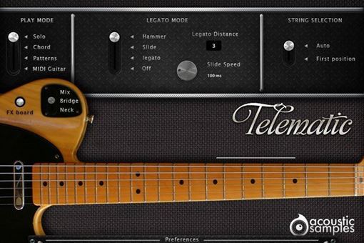 Picture of Acousticsamples Telematic V3 Fender Telecaster Instrument  Download