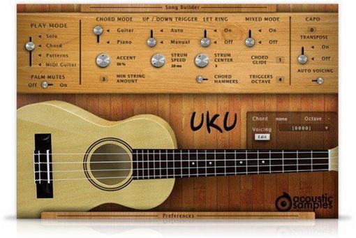 Picture of Acousticsamples UKU Virtual Ukulele Instrument  Download