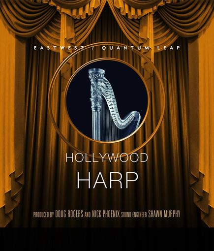 Picture of East West HOLLYWOOD SOLO HARP GOLD Library Download
