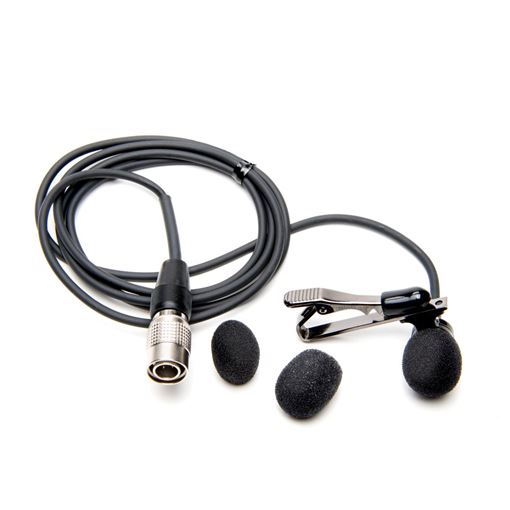 Picture of Azden Broadcast Lapel Mic with Locking 4-Pin Hirose Plug