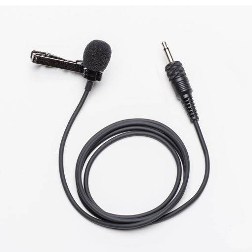 Picture of Azden Broadcast Lapel Mic with Locking 3.5mm Plug