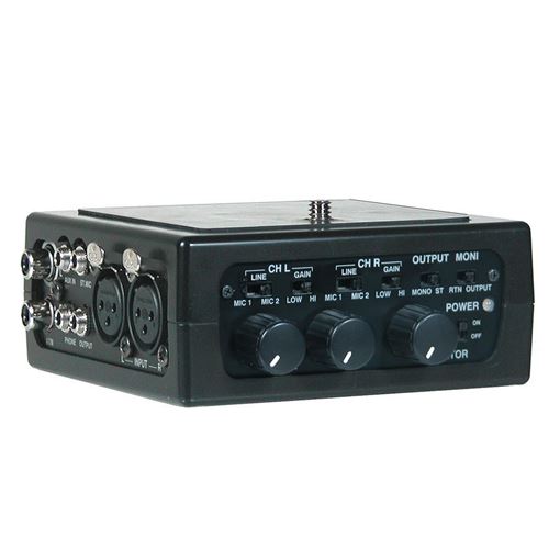 Picture of Azden 2-Channel Audio Mixer/Adapter for DSLR Cameras