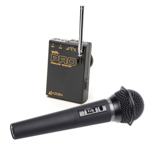 Picture of Azden VHF Wireless Mic System with Wireless Handheld Mic
