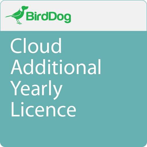 Picture of BirdDog Cloud Additional Yearly Licence with All Modules Included (Requires BDOG-BDCLOUD12M Subscription)