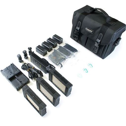 Picture of Cineroid LM200 On-Camera LED Light Kit (Set of 3)
