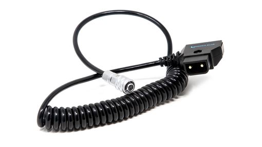 Picture of Kondor Blue Coiled D-Tap to BMPCC 6K/4K Power Cable (Black)