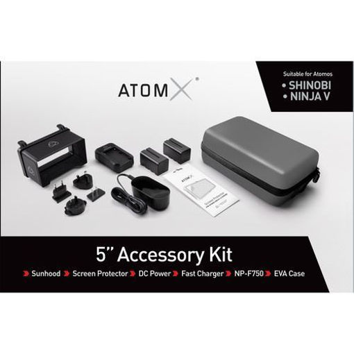 Picture of Atomos 5" Accessory Kit Kit of Accessories suitable for Shinobi, and Ninja V/V+.