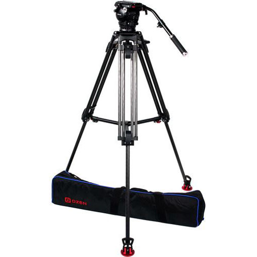 Picture of OZEN 15CF2 100mm AGILE 15 E-Z LOAD Tripod System