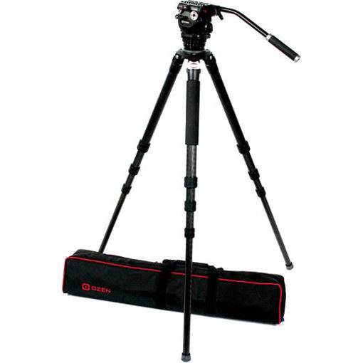Picture of OZEN 6CF3 75mm AGILE 6 Mini E-Z LOAD Tripod System