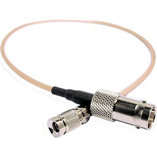 Picture of ProVideo BNC Female to DIN 1.0/2.3 RG-179 Cable (1')