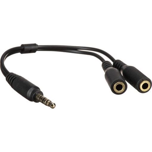Picture of Padcaster Y-Splitter Dual Microphone / Headphone Splitter