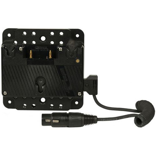 Picture of SmallHD Gold Mount Battery Bracket with PWR-ADP-CPLATE (for 17'')
