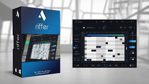 Picture of Audiomodern Riffer Smart MIDI Tool Plugin To Generate Riffs Download