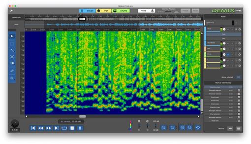 Picture of AudioSourceRE DeMIX Pro Advanced Spectral Audio Editing and Separation editor Download