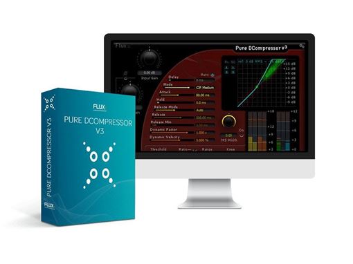 Picture of Flux Pure DCompressor V3 Dynamics Compressor Plugin Download