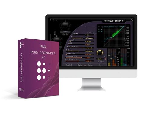 Picture of Flux Pure DExpander V3 Dynamics Expander Plugin Download