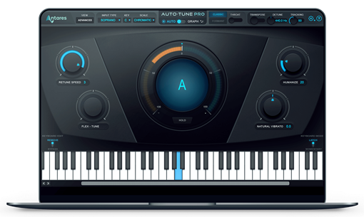 Picture of Antares Auto-Tune Pro Pitch Correction- Automatic and Graphica Plugin Download