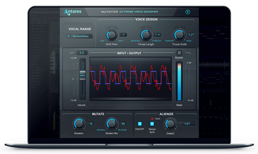Picture of Antares Mutator Extreme Voice Designer Plugin Download