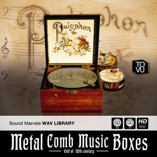 Picture of Tovusound Metal Comb Music Boxes A worldwide unique recording Kontakt and /Wave Library Download