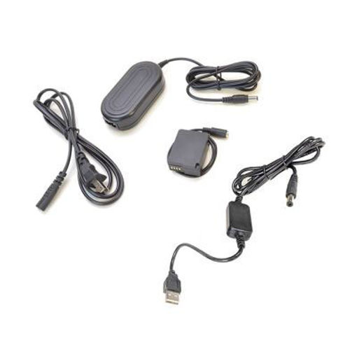 Picture of Bescor DMWBLC12 Coupler, AC Adapter & 5VUSB8V 5v USB Power Source to Coupler Adapter Kit