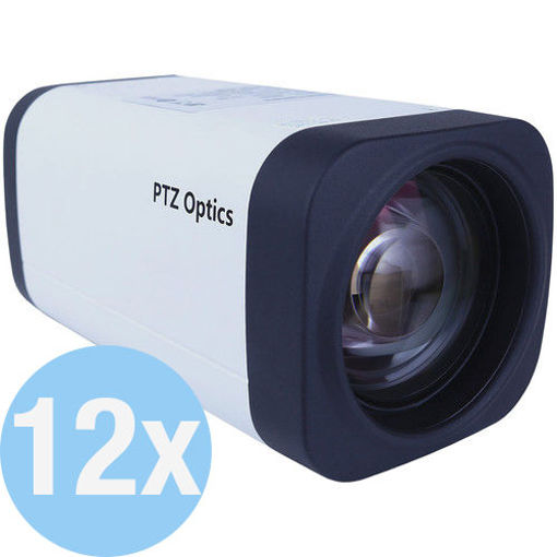 Picture of PTZOPTICS 12X-ZCAM 1080P BOX CAMERA WITH 12X ZOOM LENS