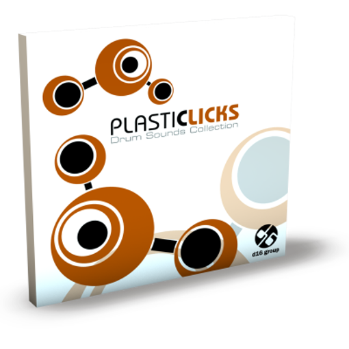 Picture of D16 Plasticlicks 1.1GB drum library  Download