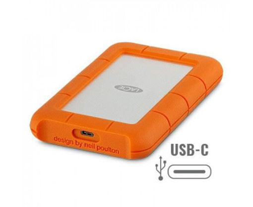 Picture of LACIE RUGGED 4TB HARD DRIVE USB-C TYPE C