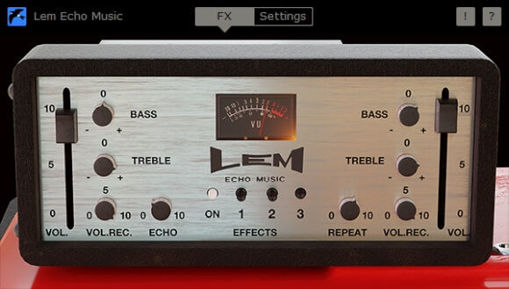 Picture of Martinic Lem Echo Music tape delay plugin download