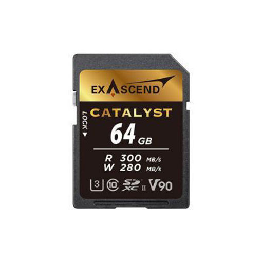 Picture of Exascend Catalyst SDXC, UHS-II, V90 64GB