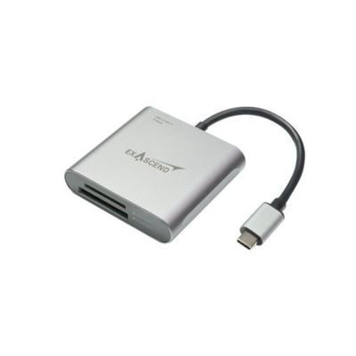Picture of Exascend SD/Cfexpress Type A combo Card Reader