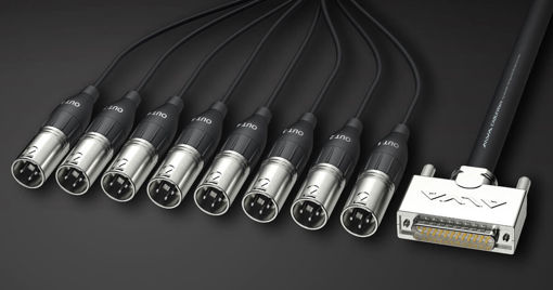 Picture of Alva Analog Multi-core cable, D-sub25-XLR male, 3m