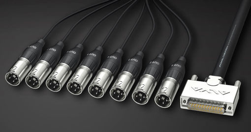 Picture of Alva Analog Multi-core cable, D-sub25-XLR, male 10m