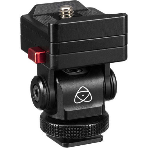 Picture of Atomos AtomX 5" / 7" Monitor Mount One-hand adjustment of 180º tilt and 360º pan. AtomX Quick Release Plate. Screwdriver tool+ hex key included.  ISO518- Accessory Shoe Standard Mount