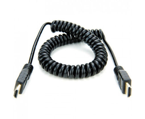 Picture of Atomos Full HDMI 50cm Coiled -Full to Full HDMI 50cm