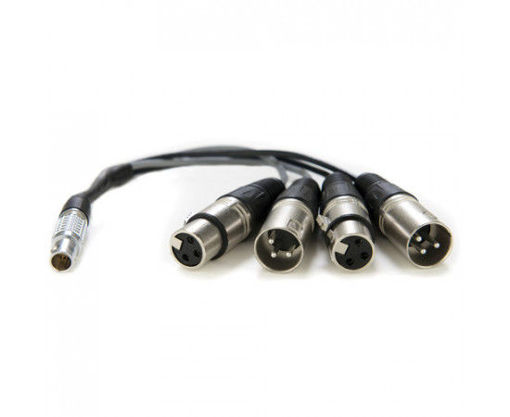 Picture of Atomos XLR Breakout Cable (in / out) XLR (input/output) Balanced XLR breakout cable